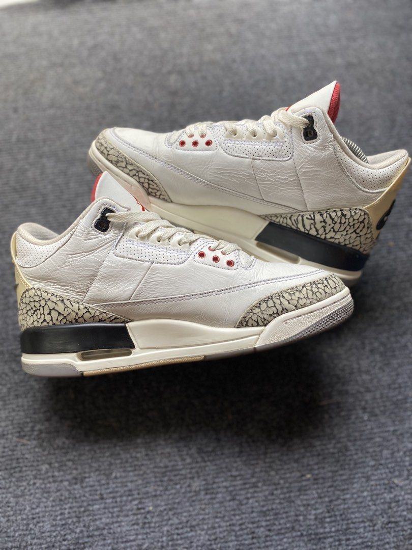 J3 white cement reimagined (Category: Sneakers) located in Dumaguete. Submitted by freshdropsph (Listing ID 1469305871, Image 3). Description: LOCATION : NEGROS ORIENTAL Can ship nationwide Gcash payment No cod/cop Please check my reviews for assurance Unli vouch Negotiable .