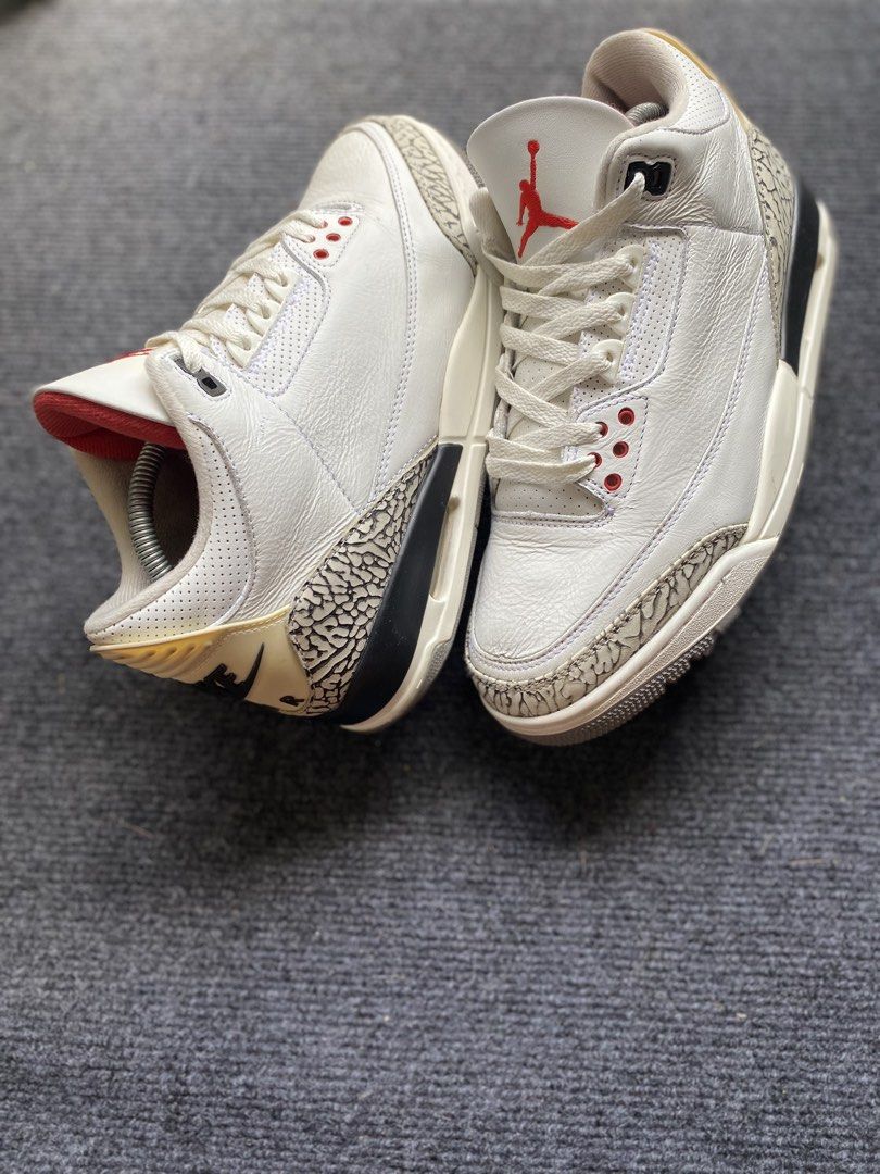 J3 white cement reimagined (Category: Sneakers) located in Dumaguete. Submitted by freshdropsph (Listing ID 1469305871, Image 2). Description: LOCATION : NEGROS ORIENTAL Can ship nationwide Gcash payment No cod/cop Please check my reviews for assurance Unli vouch Negotiable .