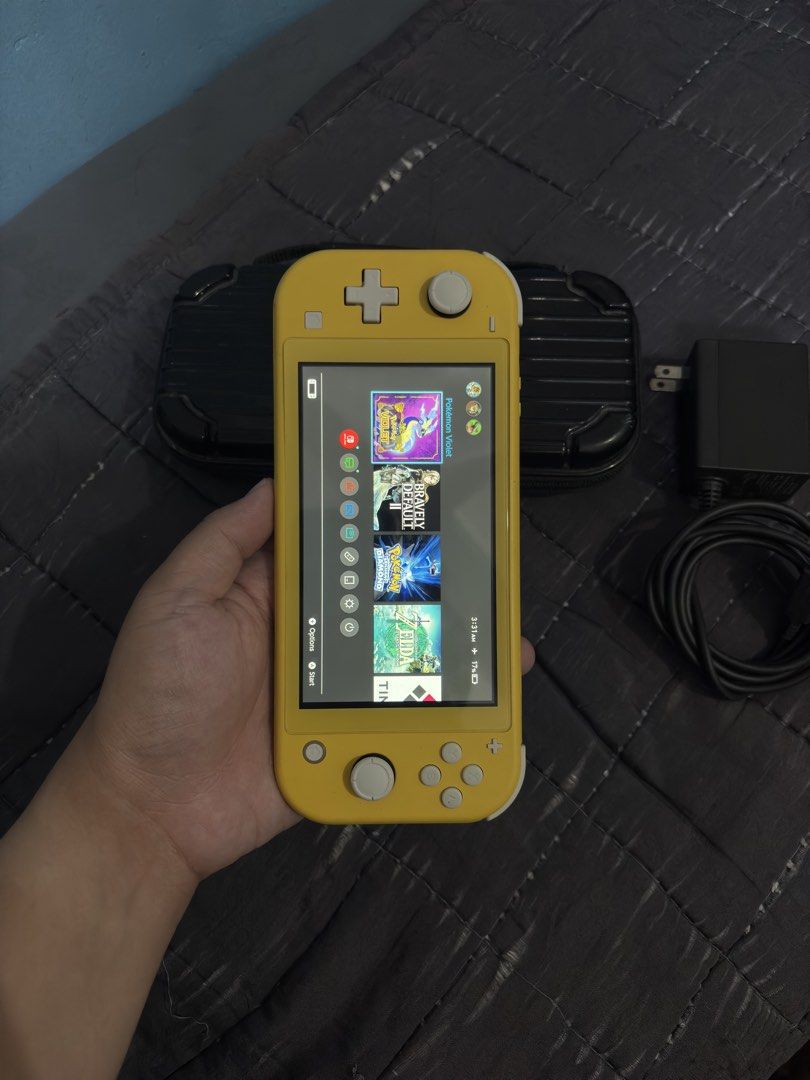 Jailbreak Nintendo Switch LITE 128 Dualboot (Category: Nintendo) located in Cavite. Submitted by xsavier88 (Listing ID 1469190553, Image 2). Description: 🌟For sale for sale! Nintendo Switch LITE 128GB Jailbreak Dualboot 🌟INCLUSIONS: Pouch, Unit & Charger No issues, lalaruin mo na lang. May naka install na din mga games 🌟Cavite area. Meetups around Cavite, Southmall, EVIA, Alabang, MOA or any LRT1MRT stations. Open for LBC/ Lalamove transaction