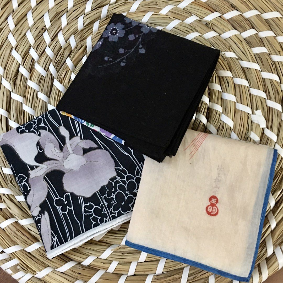 Japan hankies bundle 3pcs (Category: Scarves) located in Quezon, Isabela. Submitted by hankies_garden2 (Listing ID 1469276462, Image 1). Description: Fixed price‼️ Cotton hankies from Japan 1 day reservation only‼️ *Please manage your expectations if there would be min flaws/ washable dirt/ small storage stain- major flaws will be disclosed #japanhankies #japanscarves #mcm #branded #fendi #picasso #luxuryhanky #celinehandkerchief #fendihandkerchi