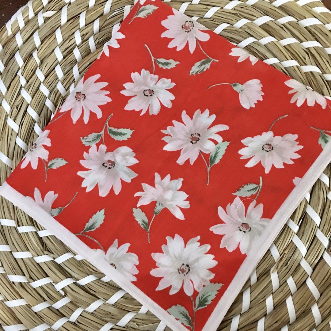 Japan hankies bundle 3pcs (Category: Scarves) located in Quezon, Isabela. Submitted by hankies_garden2 (Listing ID 1469277910, Image 2). Description: Fixed price‼️ Cotton hankies from Japan 1 day reservation only‼️ *Please manage your expectations if there would be min flaws/ washable dirt/ small storage stain- major flaws will be disclosed #japanhankies #japanscarves #mcm #branded #fendi #picasso #luxuryhanky #celinehandkerchief #fendihandkerchi