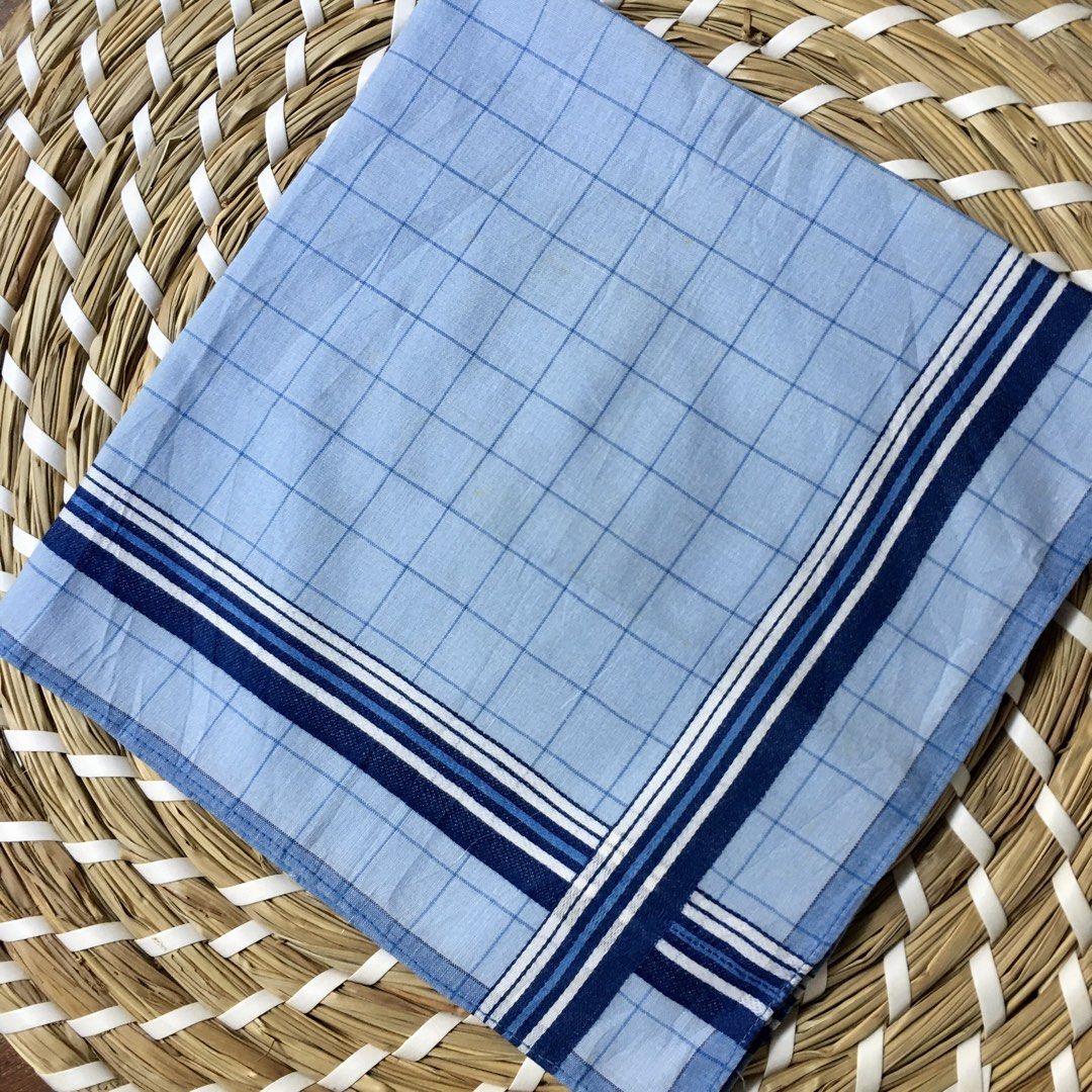 Japan hankies for men 3pcs (Category: Handkerchief & Pocket Squares) located in Quezon, Isabela. Submitted by hankies_garden2 (Listing ID 1469283271, Image 2). Description: Fixed price‼️ Cotton hankies from Japan 1 day reservation only‼️ *Please manage your expectations if there would be min flaws/ washable dirt/ small storage stain- major flaws will be disclosed #japanhankies #japanscarves #mcm #branded #fendi #picasso #luxuryhanky #celinehandke