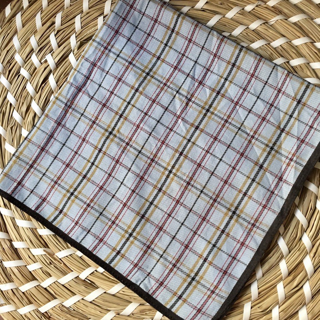 Japan hankies for men bundle 3pcs (Category: Handkerchief & Pocket Squares) located in Quezon, Isabela. Submitted by hankies_garden2 (Listing ID 1469280532, Image 2). Description: Fixed price‼️ Cotton hankies from Japan 1 day reservation only‼️ *Please manage your expectations if there would be min flaws/ washable dirt/ small storage stain- major flaws will be disclosed #japanhankies #japanscarves #mcm #branded #fendi #picasso #luxuryhanky #celin