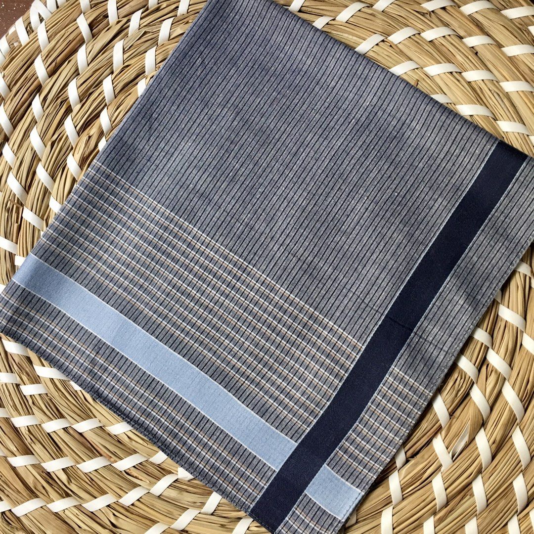 Japan hankies for men bundle 3pcs (Category: Handkerchief & Pocket Squares) located in Quezon, Isabela. Submitted by hankies_garden2 (Listing ID 1469281285, Image 2). Description: Fixed price‼️ Cotton hankies from Japan 1 day reservation only‼️ *Please manage your expectations if there would be min flaws/ washable dirt/ small storage stain- major flaws will be disclosed #japanhankies #japanscarves #mcm #branded #fendi #picasso #luxuryhanky #celin