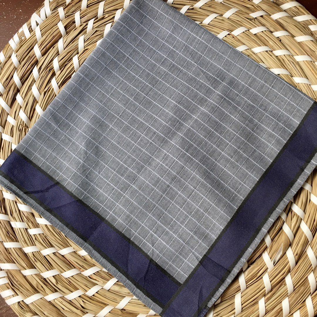 Japan hankies for men bundle 3pcs (Category: Handkerchief & Pocket Squares) located in Quezon, Isabela. Submitted by hankies_garden2 (Listing ID 1469281285, Image 3). Description: Fixed price‼️ Cotton hankies from Japan 1 day reservation only‼️ *Please manage your expectations if there would be min flaws/ washable dirt/ small storage stain- major flaws will be disclosed #japanhankies #japanscarves #mcm #branded #fendi #picasso #luxuryhanky #celin