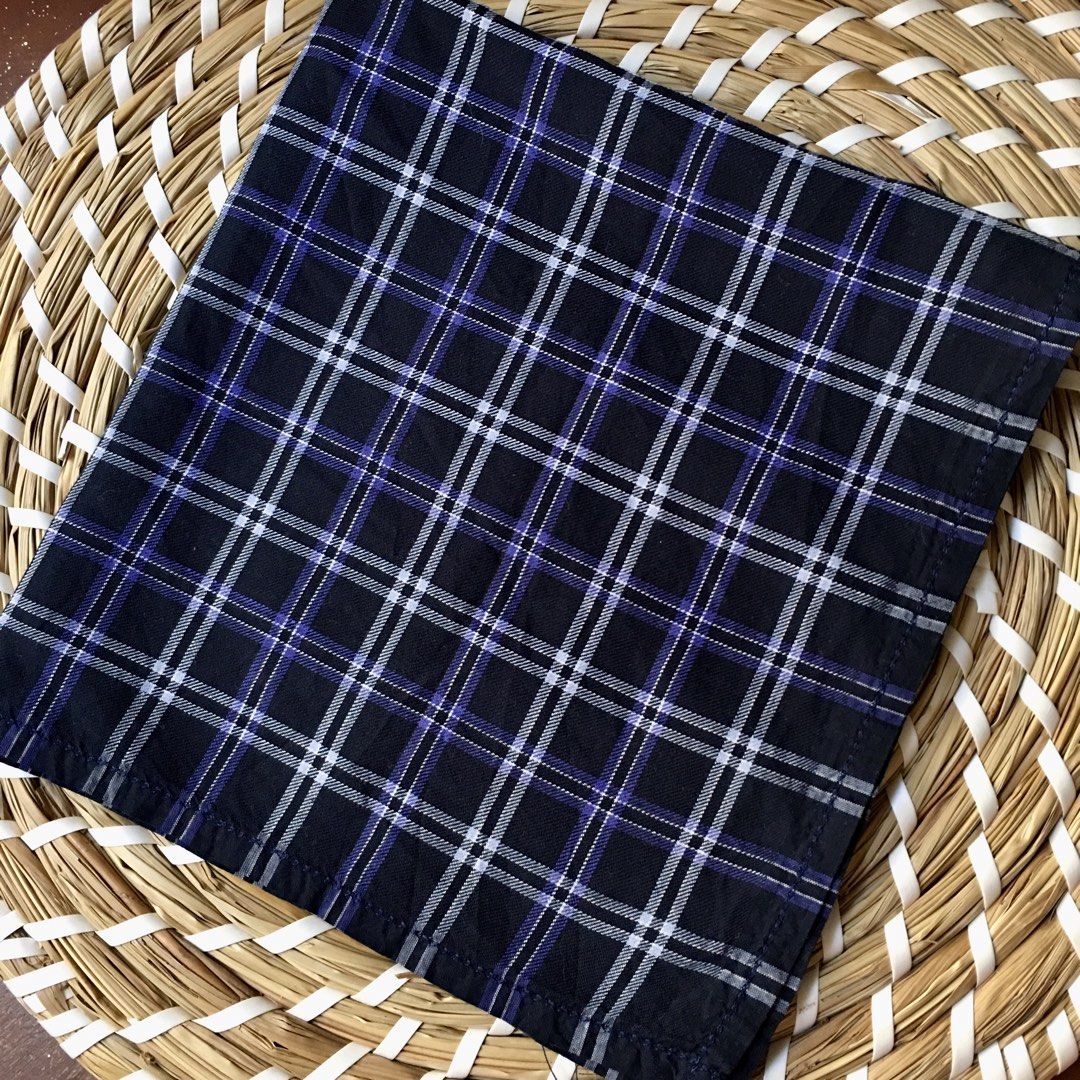 Japan hankies for men bundle 3pcs (Category: Handkerchief & Pocket Squares) located in Quezon, Isabela. Submitted by hankies_garden2 (Listing ID 1469282083, Image 2). Description: Fixed price‼️ Cotton hankies from Japan 1 day reservation only‼️ *Please manage your expectations if there would be min flaws/ washable dirt/ small storage stain- major flaws will be disclosed #japanhankies #japanscarves #mcm #branded #fendi #picasso #luxuryhanky #celin