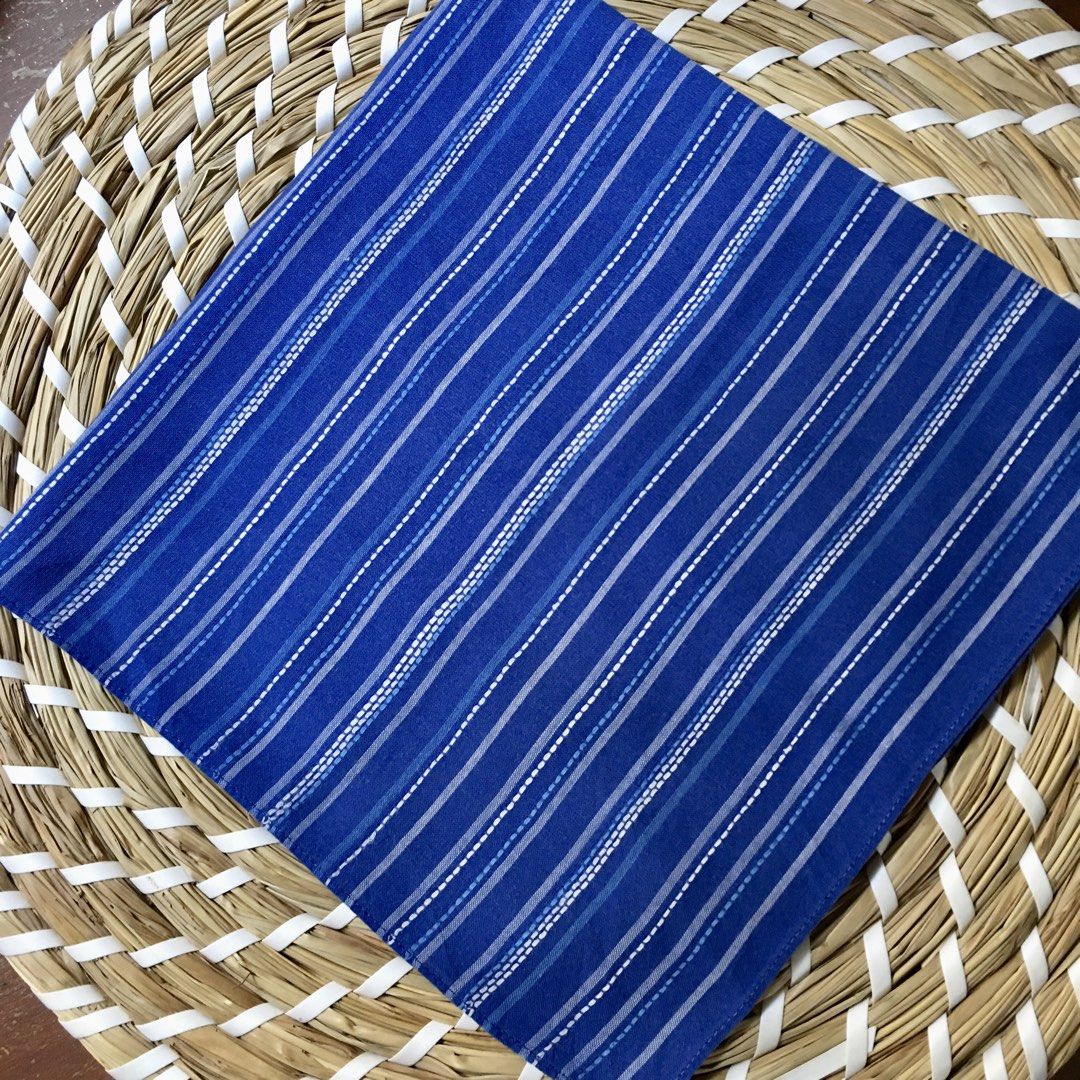 Japan hankies for men bundle 3pcs (Category: Handkerchief & Pocket Squares) located in Quezon, Isabela. Submitted by hankies_garden2 (Listing ID 1469283986, Image 3). Description: Fixed price‼️ Cotton hankies from Japan 1 day reservation only‼️ *Please manage your expectations if there would be min flaws/ washable dirt/ small storage stain- major flaws will be disclosed #japanhankies #japanscarves #mcm #branded #fendi #picasso #luxuryhanky #celin