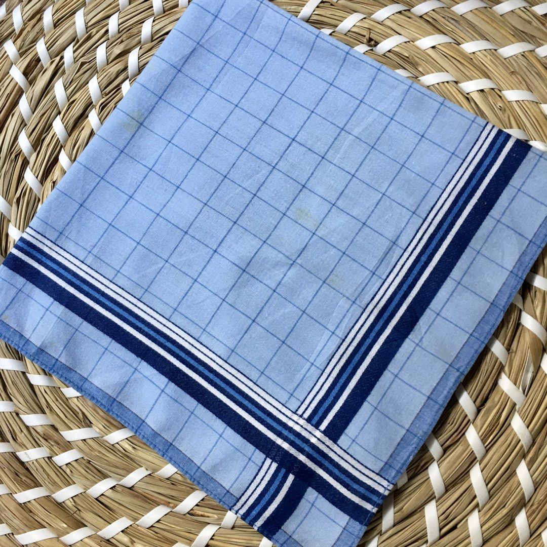 Japan hankies for men bundle 3pcs (Category: Handkerchief & Pocket Squares) located in Quezon, Isabela. Submitted by hankies_garden2 (Listing ID 1469283986, Image 2). Description: Fixed price‼️ Cotton hankies from Japan 1 day reservation only‼️ *Please manage your expectations if there would be min flaws/ washable dirt/ small storage stain- major flaws will be disclosed #japanhankies #japanscarves #mcm #branded #fendi #picasso #luxuryhanky #celin