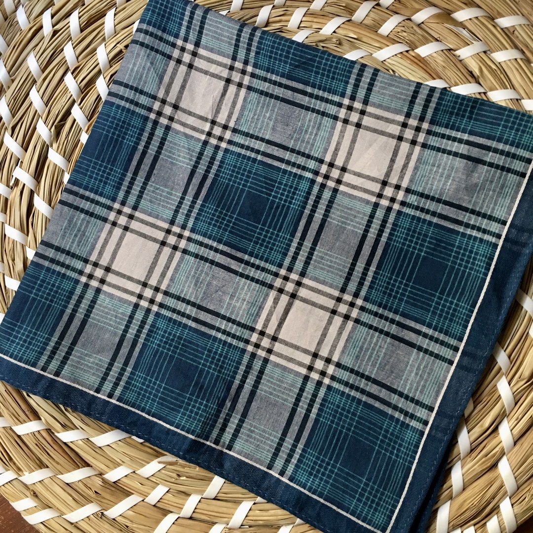 Japan hankies for men bundle 3pcs (Category: Handkerchief & Pocket Squares) located in Quezon, Isabela. Submitted by hankies_garden2 (Listing ID 1469284332, Image 3). Description: Fixed price‼️ Cotton hankies from Japan 1 day reservation only‼️ *Please manage your expectations if there would be min flaws/ washable dirt/ small storage stain- major flaws will be disclosed #japanhankies #japanscarves #mcm #branded #fendi #picasso #luxuryhanky #celin