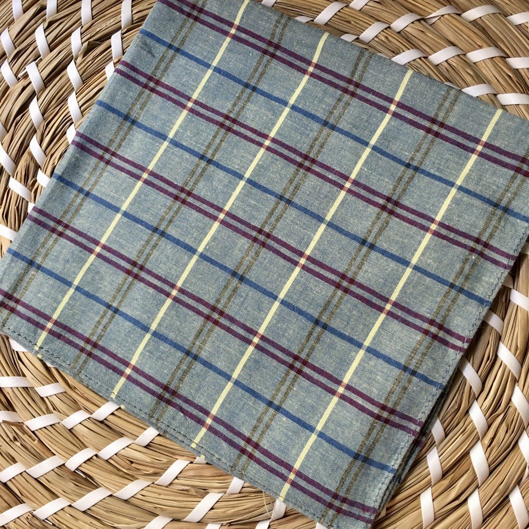 Japan hankies for men bundle 3pcs (Category: Handkerchief & Pocket Squares) located in Quezon, Isabela. Submitted by hankies_garden2 (Listing ID 1469284579, Image 2). Description: Fixed price‼️ Cotton hankies from Japan 1 day reservation only‼️ *Please manage your expectations if there would be min flaws/ washable dirt/ small storage stain- major flaws will be disclosed #japanhankies #japanscarves #mcm #branded #fendi #picasso #luxuryhanky #celin