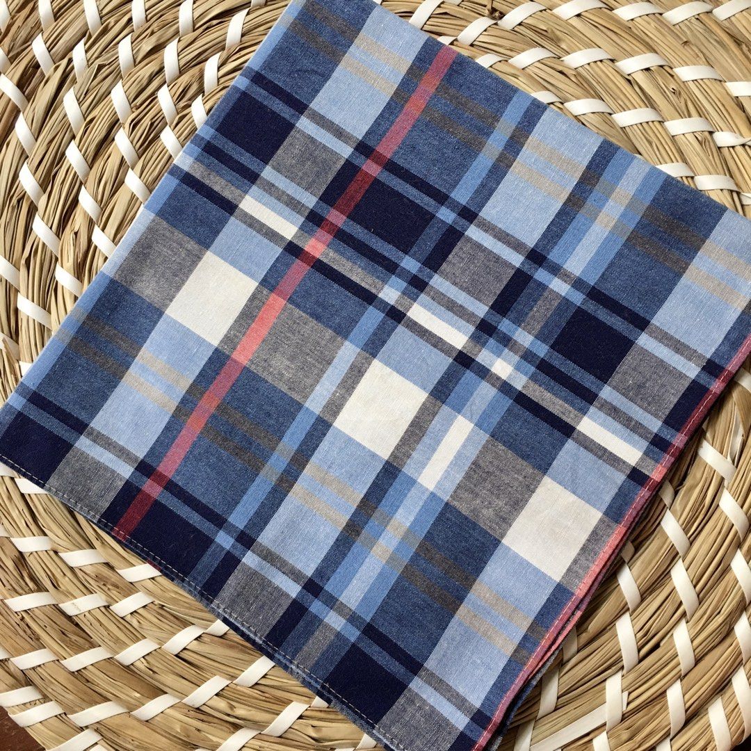 Japan hankies for men bundle 3pcs (Category: Handkerchief & Pocket Squares) located in Quezon, Isabela. Submitted by hankies_garden2 (Listing ID 1469284859, Image 2). Description: Fixed price‼️ Cotton hankies from Japan 1 day reservation only‼️ *Please manage your expectations if there would be min flaws/ washable dirt/ small storage stain- major flaws will be disclosed #japanhankies #japanscarves #mcm #branded #fendi #picasso #luxuryhanky #celin