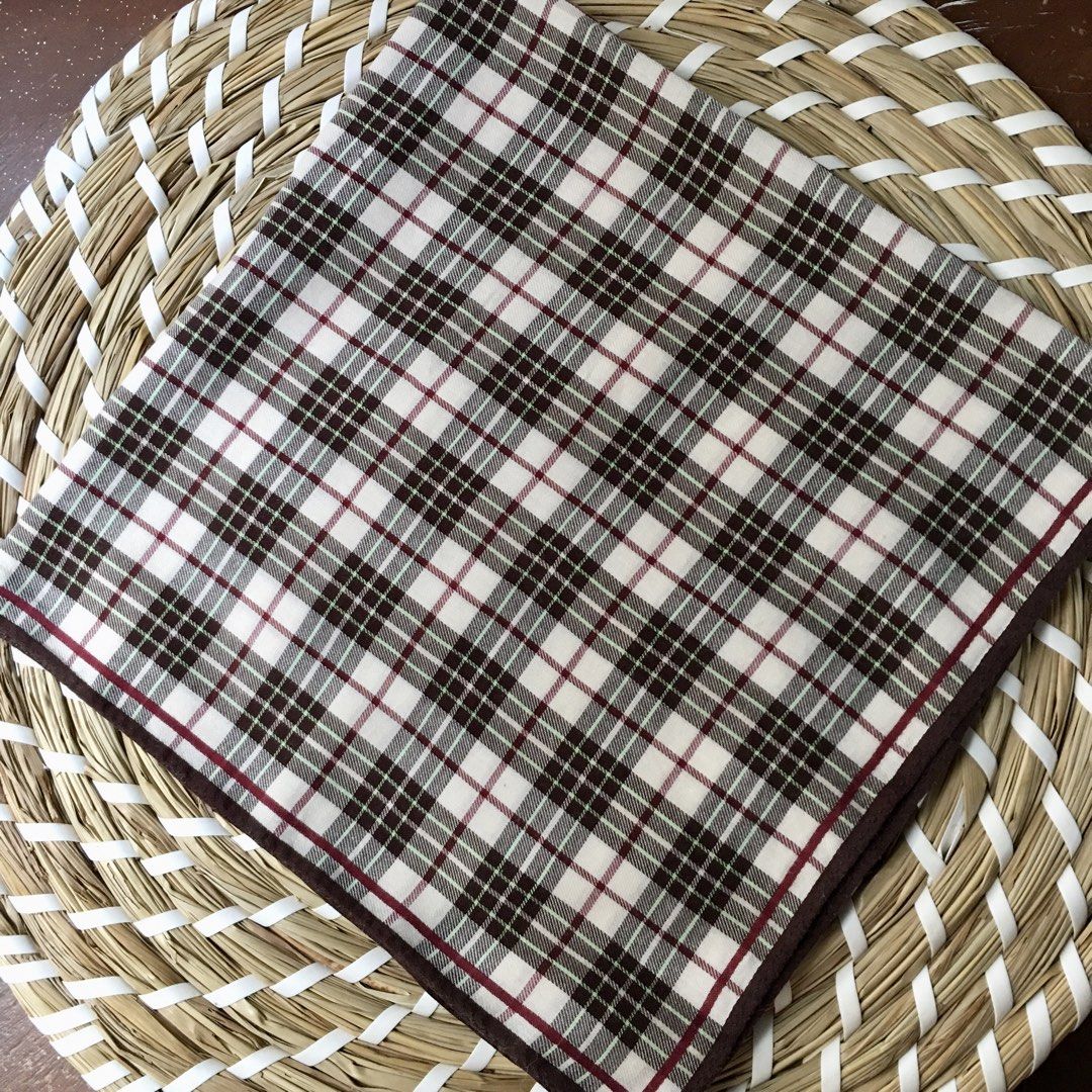 Japan hankies for men bundle 3pcs (Category: Handkerchief & Pocket Squares) located in Quezon, Isabela. Submitted by hankies_garden2 (Listing ID 1469285147, Image 2). Description: Fixed price‼️ Cotton hankies from Japan 1 day reservation only‼️ *Please manage your expectations if there would be min flaws/ washable dirt/ small storage stain- major flaws will be disclosed #japanhankies #japanscarves #mcm #branded #fendi #picasso #luxuryhanky #celin