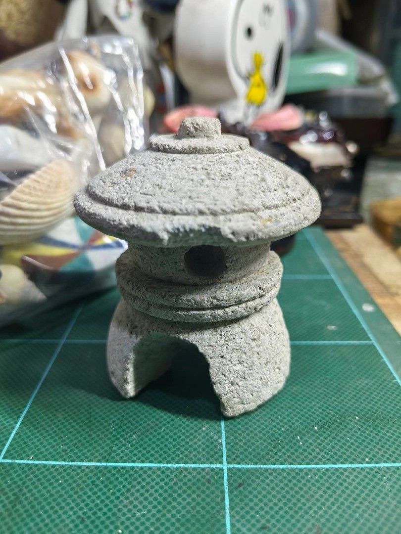 Japanese Stone Pagoda Lantern (Category: Other Home Decor) located in Cebu City. Submitted by dudes_villanueva (Listing ID 1469281893, Image 2). Description: Japanese Stone Pagoda Lantern (toro) 📌 Often used for bonsai displays, zen gardens, or micro-landscapes 📌 In excellent condition. Diameter: 2.5 in Height: 2.75 in.