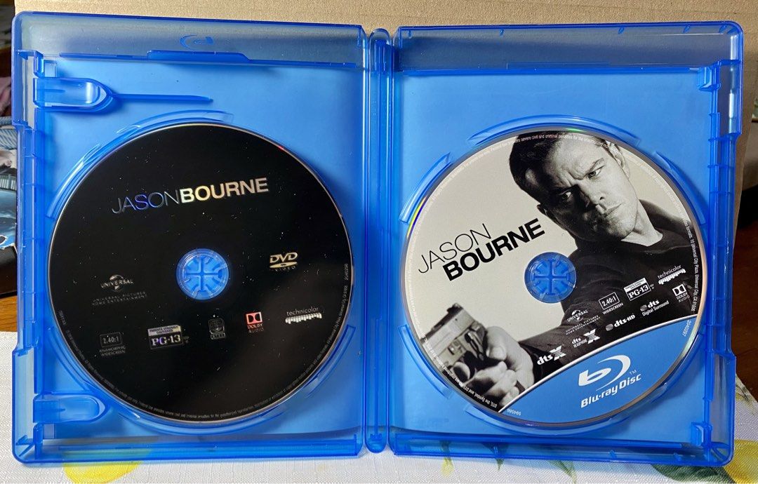 JASON BOURNE - Blu-Ray+DVD (Category: CDs & DVDs) located in Angeles City. Submitted by lensongsong (Listing ID 1469167754, Image 2). Description: .
