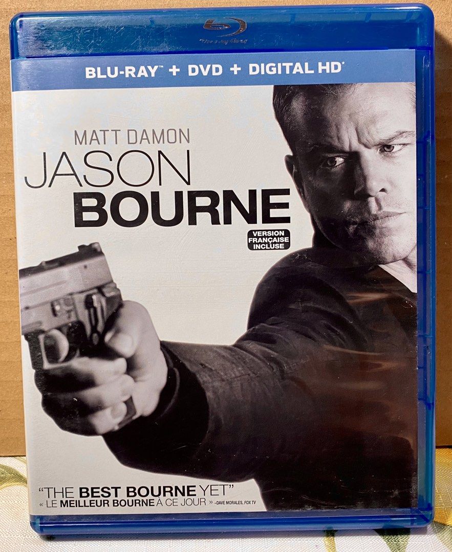 JASON BOURNE - Blu-Ray+DVD (Category: CDs & DVDs) located in Angeles City. Submitted by lensongsong (Listing ID 1469167754, Image 1). Description: .