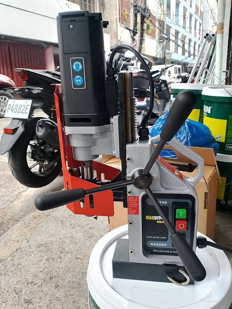 JEI MAGNETIC DRILLING MACHINE Model : HM40 (Category: Everything Else Others) located in Manila. Submitted by 09171479278_elsie. (Listing ID 1469166243, Image 1). Description: JEI MAGNETIC DRILLING MACHINE Model : HM40.