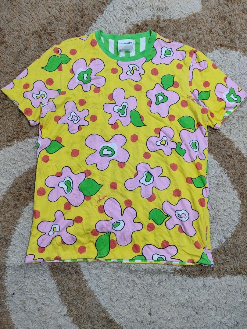 JEREMY SCOTT ADIDAS REVERSIBLE (Category: Tshirts & Polo Shirts ) located in Pagadian. Submitted by miraculouspat (Listing ID 1469384239, Image 1). Description: L 27 W 20 10/10 COLOR NO ISSUE AUTHENTIC COLOR MAY VARY DUE TO LIGHT.