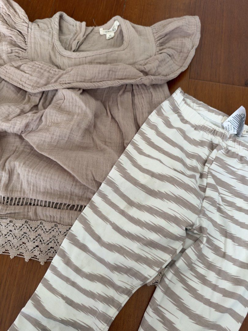 Jessica Simpson kids coordinates (Category: Babies & Kids Fashion) located in Quezon City. Submitted by valbanz (Listing ID 1469185148, Image 2). Description: Size 4T Very good condition Crotchet top with matching leggings.