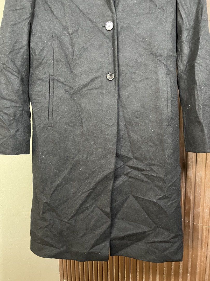 Jil Sander - Joyce Wool Trench Coat (Category: Coats, Jackets and Outerwear) located in Cabanatuan. Submitted by cabsygoods (Listing ID 1469187827, Image 3). Description: Jil Sander - Joyce Wool Trench Coat Authentic Width: 19 Length: 38 (Inches) Very good condition No issue Color rate 9/10 Dm to purchase! 📩.