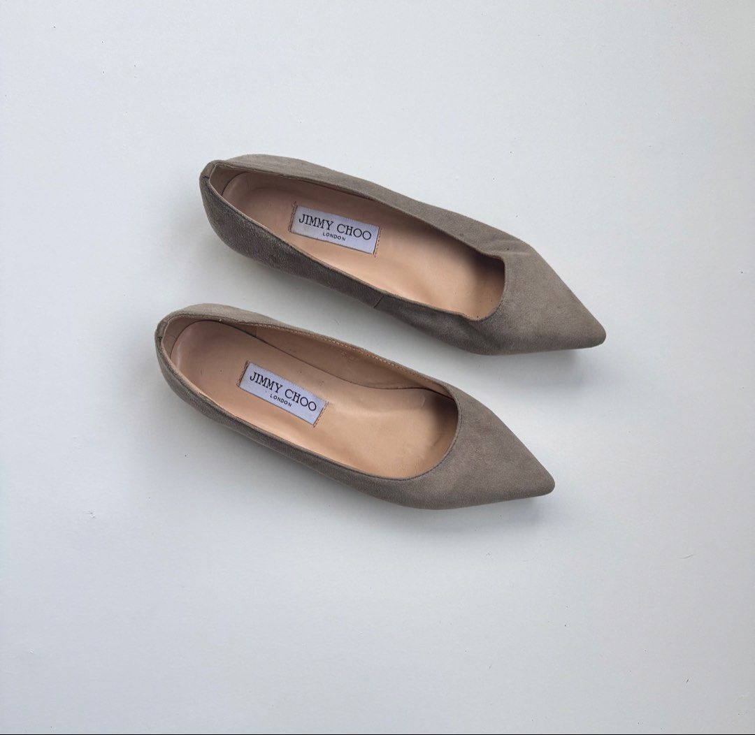 Jimmy Choo "Romy" Ballet Flats (Category: Flats & Sandals) located in Davao. Submitted by LUXURY (Listing ID 1469329993, Image 1). Description: Jimmy Choo Romy Ballet Flats Size 37 Pair only.