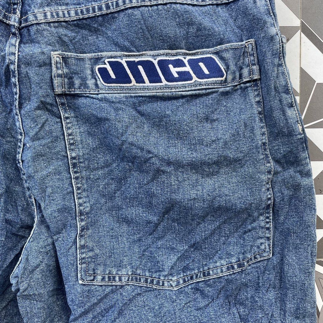 JNCO BAGGY PANTS (Category: Jeans) located in Santo Tomas. Submitted by denev17 (Listing ID 1469268996, Image 3). Description: size 36 length 44 thigh 14 hem 12.