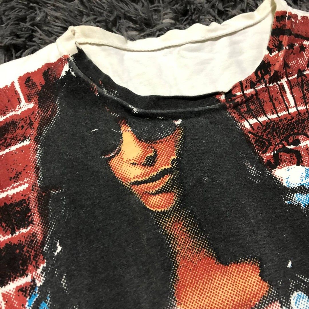 Joey Ramone Shirt (Category: Tshirts & Polo Shirts ) located in Camiling. Submitted by thriftscape2024 (Listing ID 1469307711, Image 3). Description: Excellent Condition Color rate: 9/10 Issue: ❌❌❌ Dimes: W19xL27.