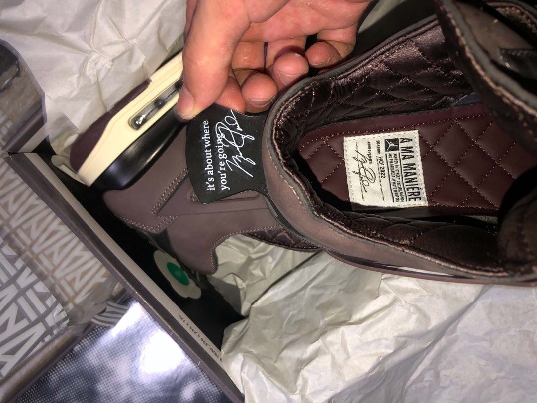 JORDAN 4 A MA MANIÉRE SIZE 8.5 (Category: Sneakers) located in Rosario. Submitted by vince.p (Listing ID 1469320699, Image 2). Description: JORDAN 4 A MA MANIÉRE SIZE 8.5 BRAND NEW RFS NEED FUNDS UA REPLICA negotiable!.