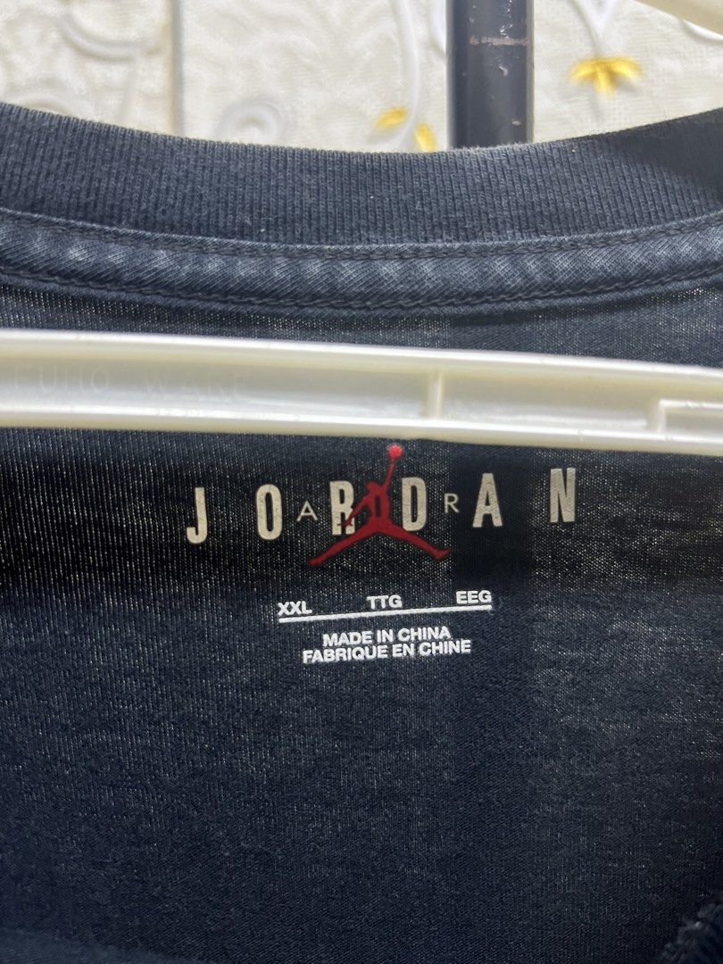 Jordan Black Graphic T-Shirt (Category: Tshirts & Polo Shirts ) located in Manila. Submitted by irenekaren57943 (Listing ID 1469165812, Image 2). Description: 𒊹︎ Jordan Black Graphic T-Shirt ➤ 𝟐𝟐.𝟓 𝐖 | 𝟑𝟎 𝐋 (𝐋-𝐒𝐞𝐦𝐢 𝐗𝐋) ➤ 𝟗.𝟓 | 𝐄𝐱𝐜𝐞𝐥𝐥𝐞𝐧𝐭 ➤ 𝐍𝐨 𝐈𝐬𝐬𝐮𝐞 .