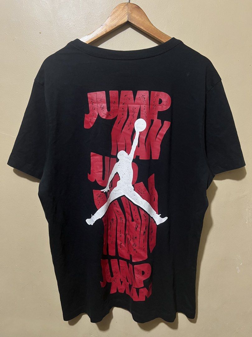 Jordan Jumpman Black Graphic T-Shirt (Category: Tshirts & Polo Shirts ) located in Manila. Submitted by irenekaren57943 (Listing ID 1469288321, Image 2). Description: 𒊹︎ Jordan Jumpman Black Graphic T-Shirt ➤ 𝟐𝟑 𝐖| 𝟐𝟗 𝐋 (𝐋-𝐗𝐋) ➤ 𝐋𝐢𝐤𝐞 𝐍𝐞𝐰 ➤ 𝐍𝐨 𝐈𝐬𝐬𝐮𝐞 .