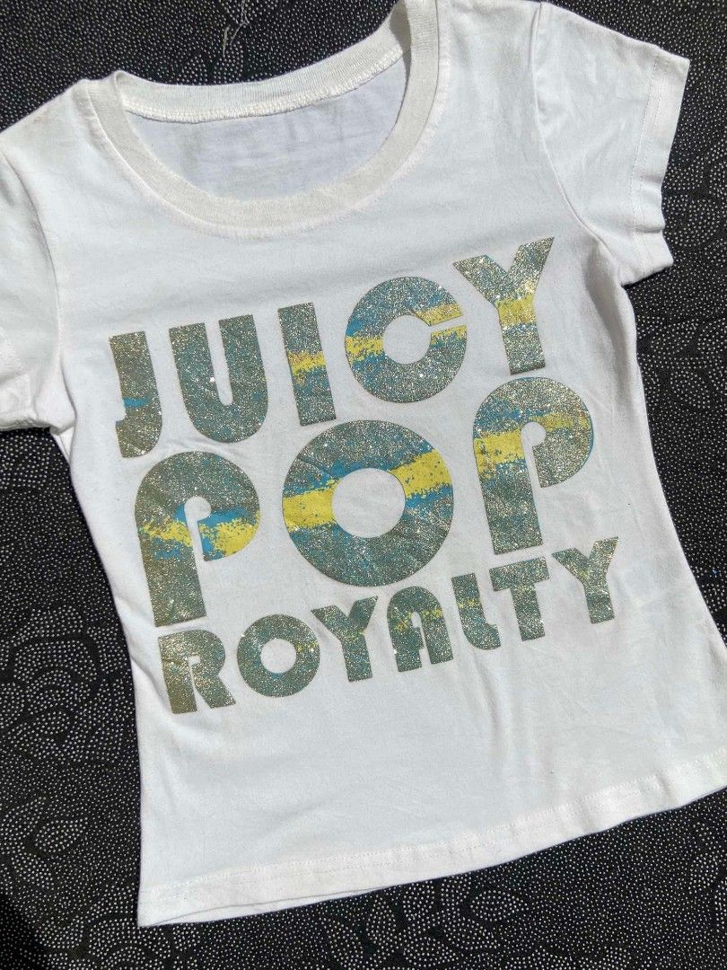 Juicy Couture (Category: Shirts) located in Cavite. Submitted by redkey27 (Listing ID 1469246487, Image 2). Description: Juicy Couture baby tee -cut neck tag -small fittings -verygood condition 899 plus shipping fee.