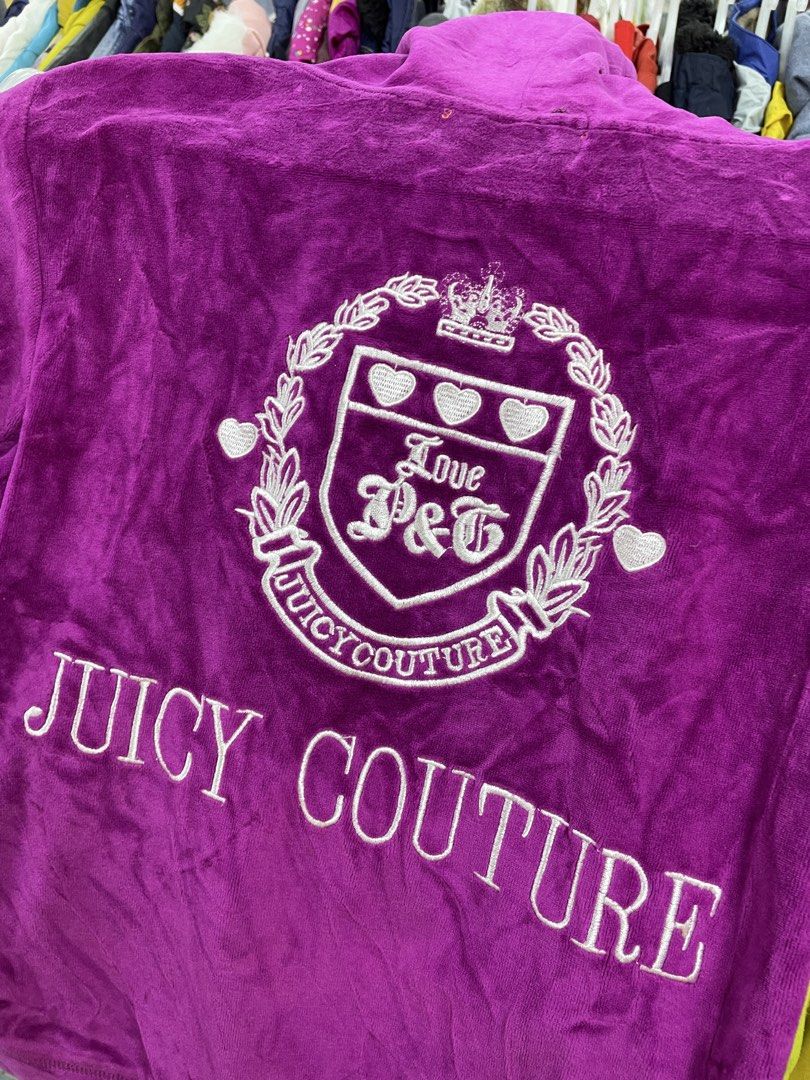 Juicy couture (Category: Coats, Jackets and Outerwear) located in Lucena. Submitted by riyizthriftz (Listing ID 1469297920, Image 2). Description: Juicy couture Dimensions W17 L20 Good condition Color rate 9/10.
