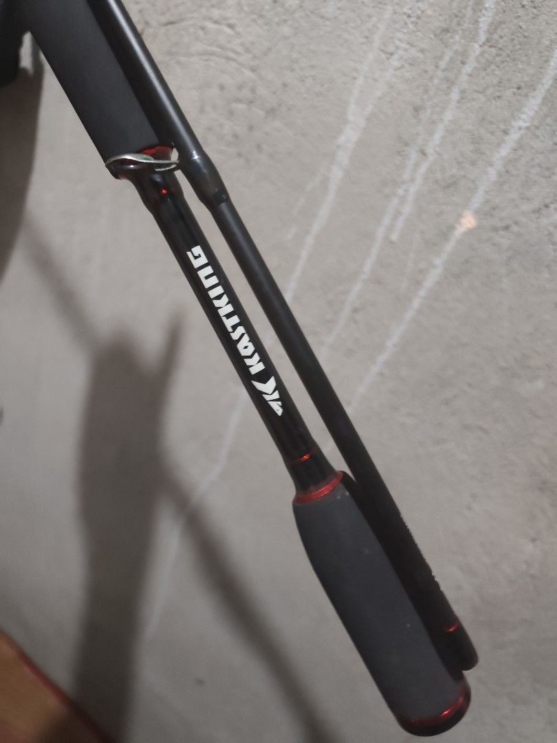 KastKing fishing rod 66MLM2 medium light (Category: Fishing) located in Muntinlupa City. Submitted by dhido (Listing ID 1469384221, Image 1). Description: - Brand/Model: KastKing KRDSPN1MST-66MLM2 - Length: 6 feet 6 inches - Power: Medium Light - Construction: Two-piece blank with stylish black and red hardware - Handle: Comfortable EVA foam split grips - Condition: Clean blank, no major scratches or damage - Ideal For: Freshwater finesse fishing