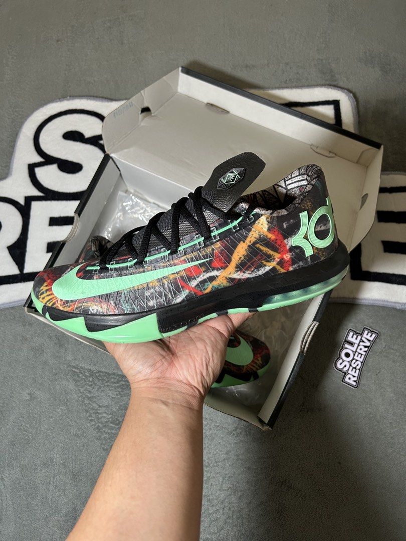 Kd 6 Gumbo (Category: Sneakers) located in Paranaque City. Submitted by solesepz (Listing ID 1469310541, Image 2). Description: 𝐅𝐎𝐑 𝐒𝐀𝐋𝐄 / 𝐅𝐎𝐑 𝐓𝐑𝐀𝐃𝐄 KD 6 “Gumbo” ₱4,995 only Size 10 Used Once 9.8/10 Condition No Issues Complete wt box and extra laces 𝗦𝗼𝗹𝗲 𝗥𝗲𝘀𝗲𝗿𝘃𝗲 𝗢𝗳𝗳𝗶𝗰𝗶𝗮𝗹 𝗼𝗻 𝗙𝗮𝗰𝗲𝗯𝗼𝗼𝗸 @𝘀𝗼𝗹𝗲𝗿𝗲𝘀𝗲𝗿𝘃𝗲.𝗼𝗳𝗳𝗶𝗰𝗶𝗮𝗹 𝗼𝗻 𝗜𝗻𝘀𝘁𝗮𝗴𝗿𝗮𝗺.