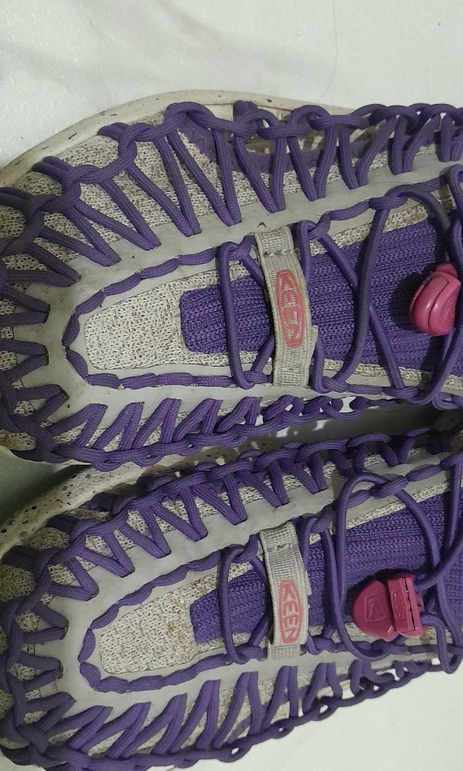 Keen sandals 7.5 us women (Category: Sandals) located in Manila. Submitted by dreamweaver25 (Listing ID 1469307113, Image 2). Description: almost brand new rfs wrong size orig keen usa violet 7.5 us women free orig converse backpack pick up starbucks cyberpark 1/mrt cubao ship via lalamove or jrs price is fixed.