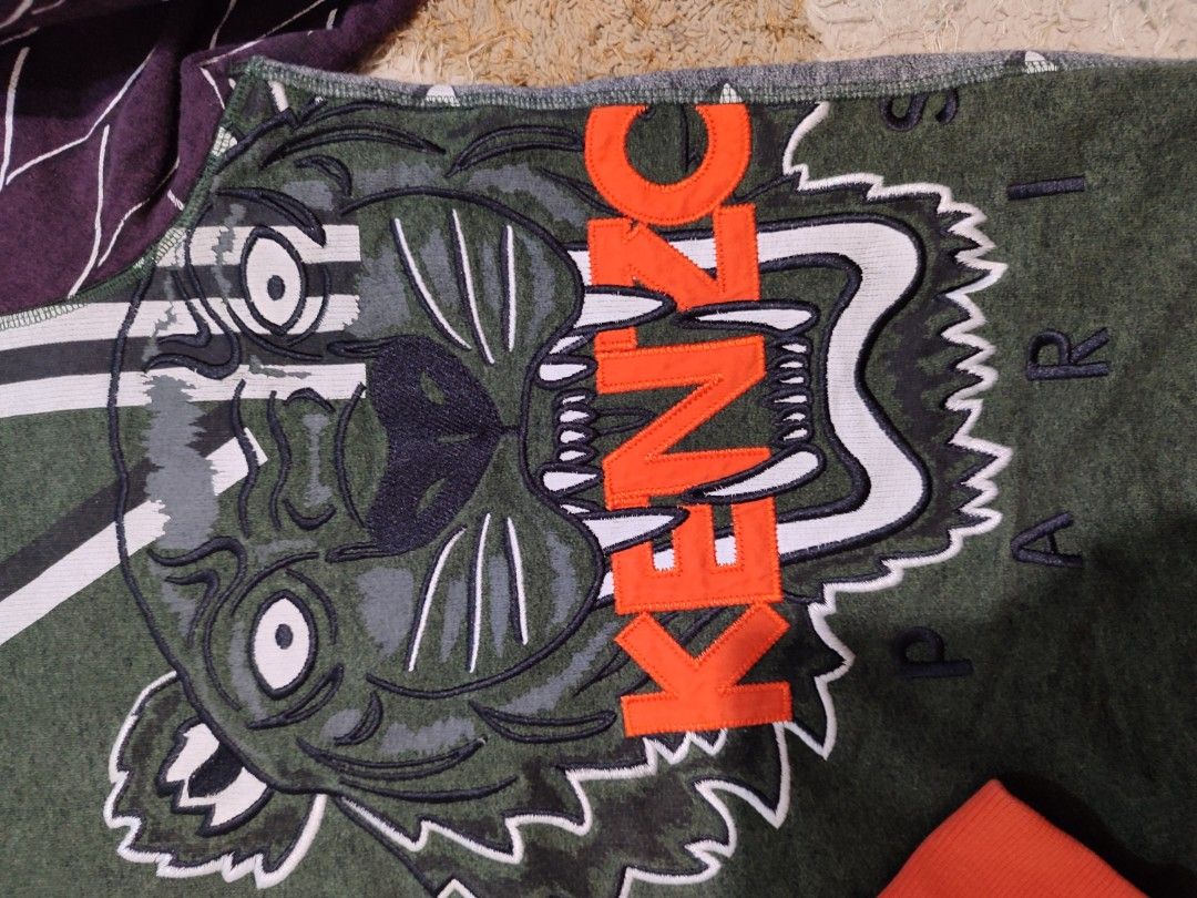 KENZO PULLOVER (Category: Coats, Jackets and Outerwear) located in Pagadian. Submitted by miraculouspat (Listing ID 1469287597, Image 2). Description: L 25 W 20 10/10 COLOR ASNEW CONDITION AUTHENTIC NO ISSUE COLOR MAY VARY DUE TO LIGHT.