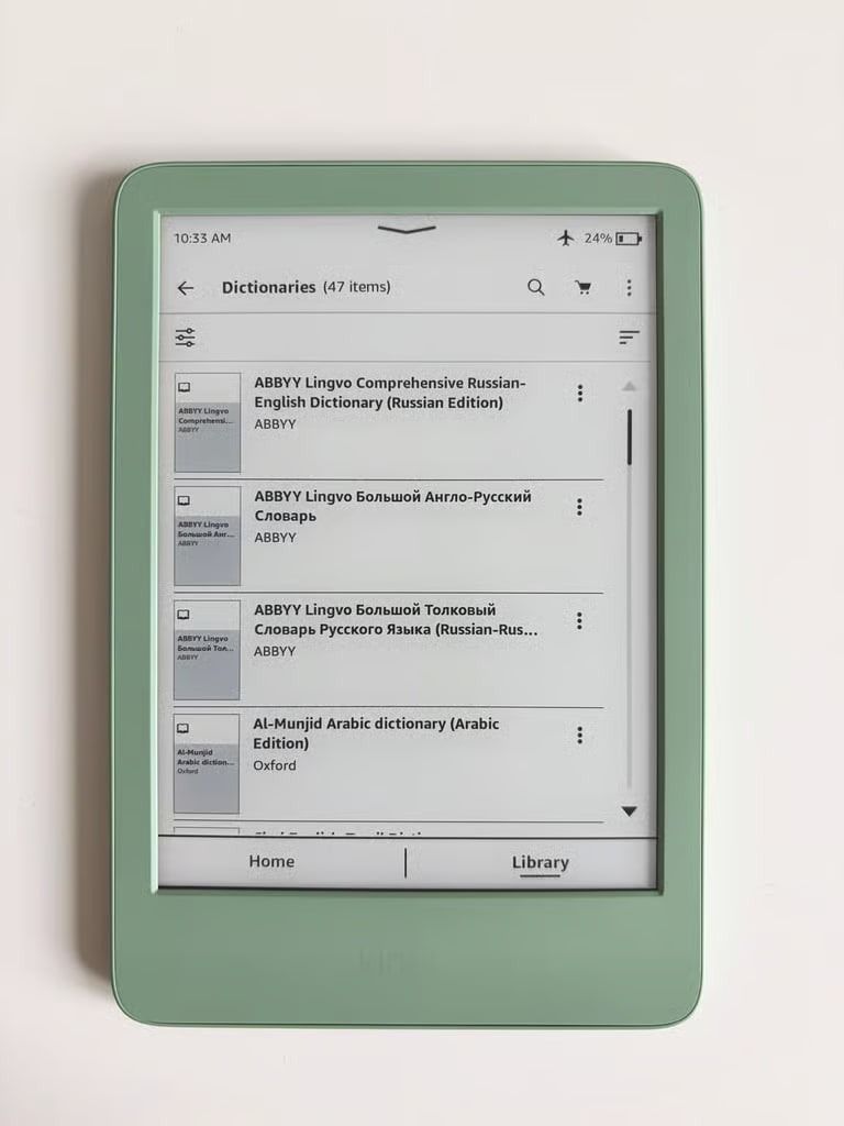 Kindle Basic 11th Generation 16GB (Matcha, Ad-Free) (Category: E-Readers) located in Victoria. Submitted by camillemanheaven (Listing ID 1469222724, Image 3). Description: selling my extra kindle matcha ♡ • 2024 release, 16GB storage • purchased last march 2026 • 6" glare-free display • adjustable front light • ad-free unit • no scratches or visible marks • everything works perfectly fine • comes with its original box • no charging cable included
