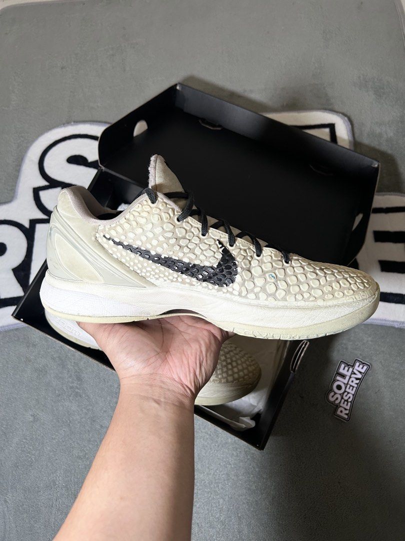 Kobe 6 Sail (Category: Sneakers) located in Paranaque City. Submitted by solesepz (Listing ID 1469311138, Image 3). Description: 𝐅𝐎𝐑 𝐒𝐀𝐋𝐄 / 𝐅𝐎𝐑 𝐓𝐑𝐀𝐃𝐄 Kobe 6 “Sail” ₱7,495 only Size 11 Used 8/10 Condition Signs of Usage Minor Issues Replacement Kobe 5 Box 𝗦𝗼𝗹𝗲 𝗥𝗲𝘀𝗲𝗿𝘃𝗲 𝗢𝗳𝗳𝗶𝗰𝗶𝗮𝗹 𝗼𝗻 𝗙𝗮𝗰𝗲𝗯𝗼𝗼𝗸 @𝘀𝗼𝗹𝗲𝗿𝗲𝘀𝗲𝗿𝘃𝗲.𝗼𝗳𝗳𝗶𝗰𝗶𝗮𝗹 𝗼𝗻 𝗜𝗻𝘀𝘁𝗮𝗴𝗿𝗮𝗺.