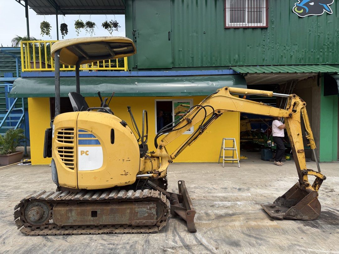 komatsu pc20mr-2 (Category: Industrial Equipment) located in Quezon City. Submitted by joemelyn20 (Listing ID 1469167913, Image 1). Description: Komatsu pc20mr-2 3 cylinder 3,000+hrs Japan surplus Free fully recondition Free repaint and upholstery Good pump and engine For more details and inquiries pls pm or call ms. Joms 09267665558.