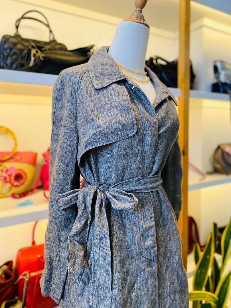 KOREAN BELTED COAT (Category: Coats, Jackets and Outerwear) located in Baguio. Submitted by asna_taku (Listing ID 1469231481, Image 2). Description: KOREAN BELTED COAT S-M ₱980.