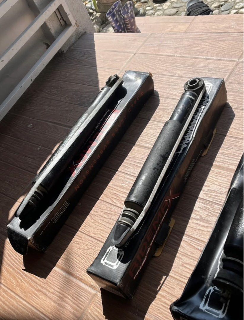 KYB shock absorber (Category: Suspension Parts and Accessories) located in Mandaluyong City. Submitted by fourleafcloverrrr (Listing ID 1469207352, Image 3). Description: KYB shock absorber from 2017 Fortuner Used .