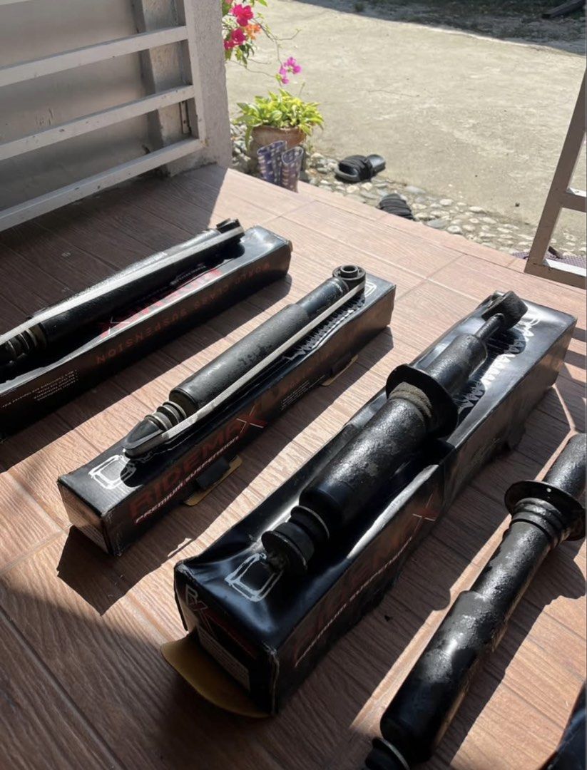 KYB shock absorber (Category: Suspension Parts and Accessories) located in Mandaluyong City. Submitted by fourleafcloverrrr (Listing ID 1469207352, Image 2). Description: KYB shock absorber from 2017 Fortuner Used .