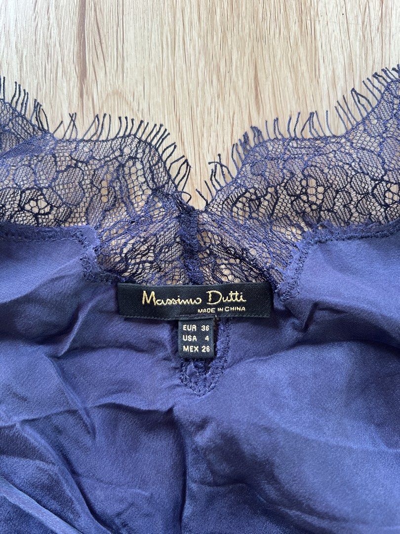 Satin Lace Top (Category: Sleeveless) located in Manila. Submitted by silver.rae (Listing ID 1469229657, Image 2). Description: Satin fabric.
