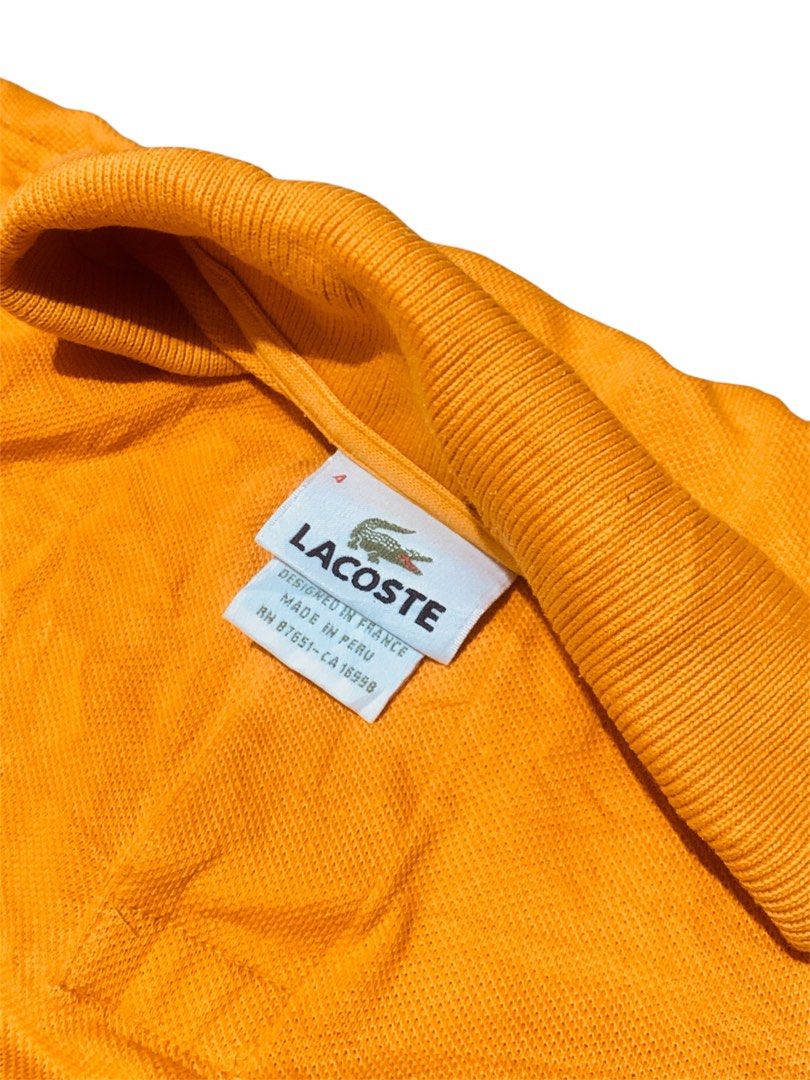 Lacoste (Category: Tshirts & Polo Shirts ) located in Manila. Submitted by lyf_7hrift (Listing ID 1469226772, Image 3). Description: Lacoste Polo P650 24L 20W Dimes 9.5/10 Color Rate Excellent Condition.