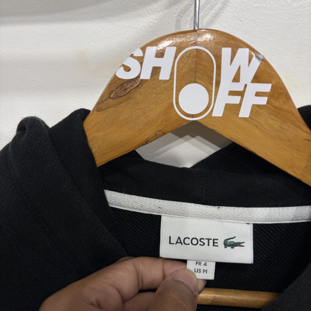 Lacoste (Category: Coats, Jackets and Outerwear) located in Santa Rosa. Submitted by gardenofthrifts (Listing ID 1469298550, Image 3). Description: Shirt ₱1980 M Width: 21 Length: 26 10/10 Condition Comment “Mine” below to purchase..