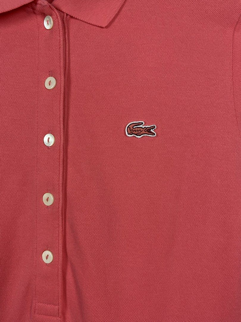Lacoste 5 Button Pink Dress (Category: Dresses) located in Bacolod City. Submitted by treasurehunts.6100 (Listing ID 1469183444, Image 3). Description: Lacoste 5 Button Pink Dress Condition - Excellent Color - Pink Color rate - 9.8 / 10 No Flaws Size 36 Dimensions : Width - 16.5 Length - 35 Brands you might find on my profile : ( Cos, Uniqlo, H&M, Zara, Muji, Ralph Lauren, Hugo Boss, Fred Perry, Lacoste, Armani, Oakley, The North Face, Lululemon,