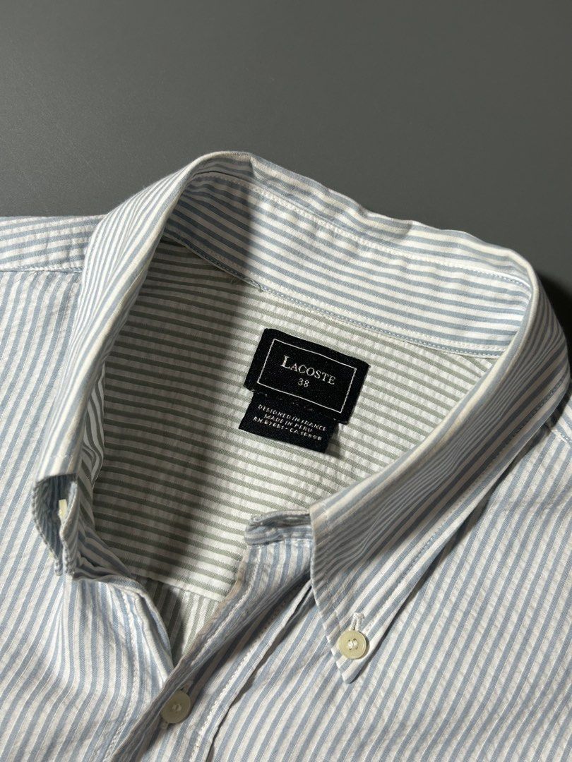 Lacoste Button Down Longsleeves (Category: Formal Shirts) located in Manila. Submitted by tnt_wrldwide (Listing ID 1469344073, Image 3). Description: .