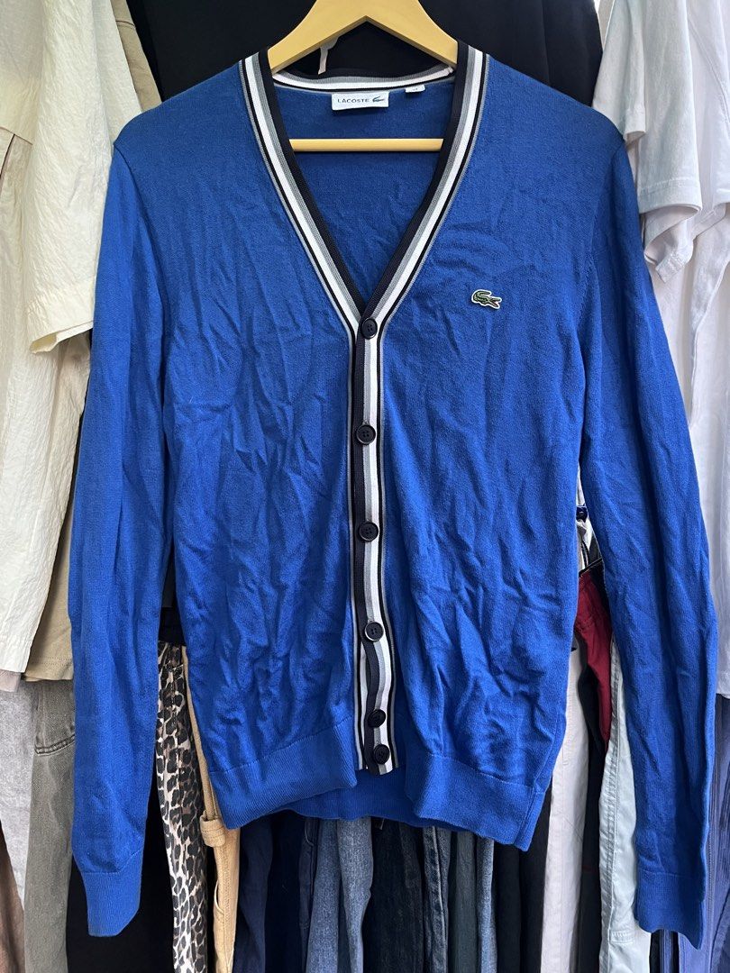 Lacoste Cardigan (Category: Coats, Jackets and Outerwear) located in Manila. Submitted by g_archive. (Listing ID 1469249739, Image 1). Description: .