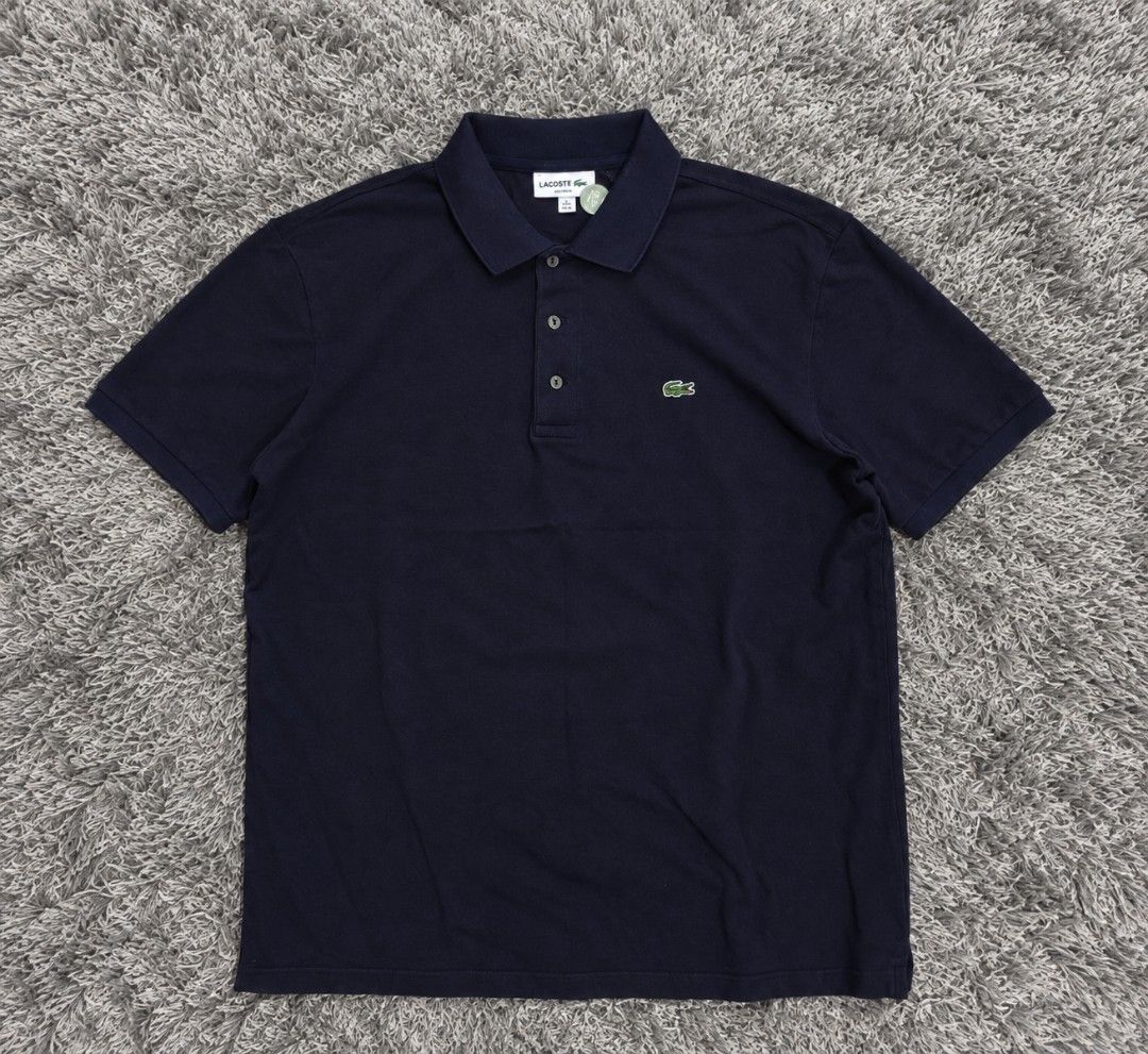 LACOSTE NAVY BLUE (Category: Tshirts & Polo Shirts ) located in Pagadian. Submitted by old_money_hits (Listing ID 1469214164, Image 1). Description: AUTHENTIC COLLAR LINE ISSUE 9 UP COLOR RATE 22/27.
