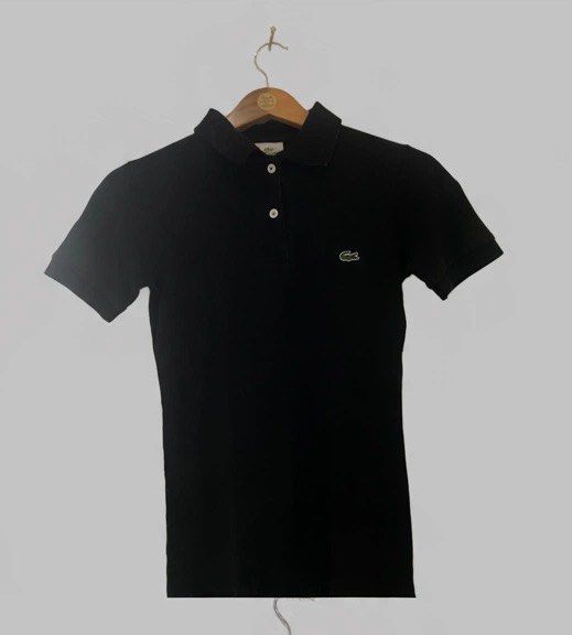 LACOSTE POLO (Category: Others Tops) located in Manila. Submitted by luxefinds3.0 (Listing ID 1469183529, Image 1). Description: LACOSTE POLO (Her) Size 34 on tag Fit to small-medium Good condition color rate 9.5/10 Washed already, ready to wear na no issue Mindanao 8306.