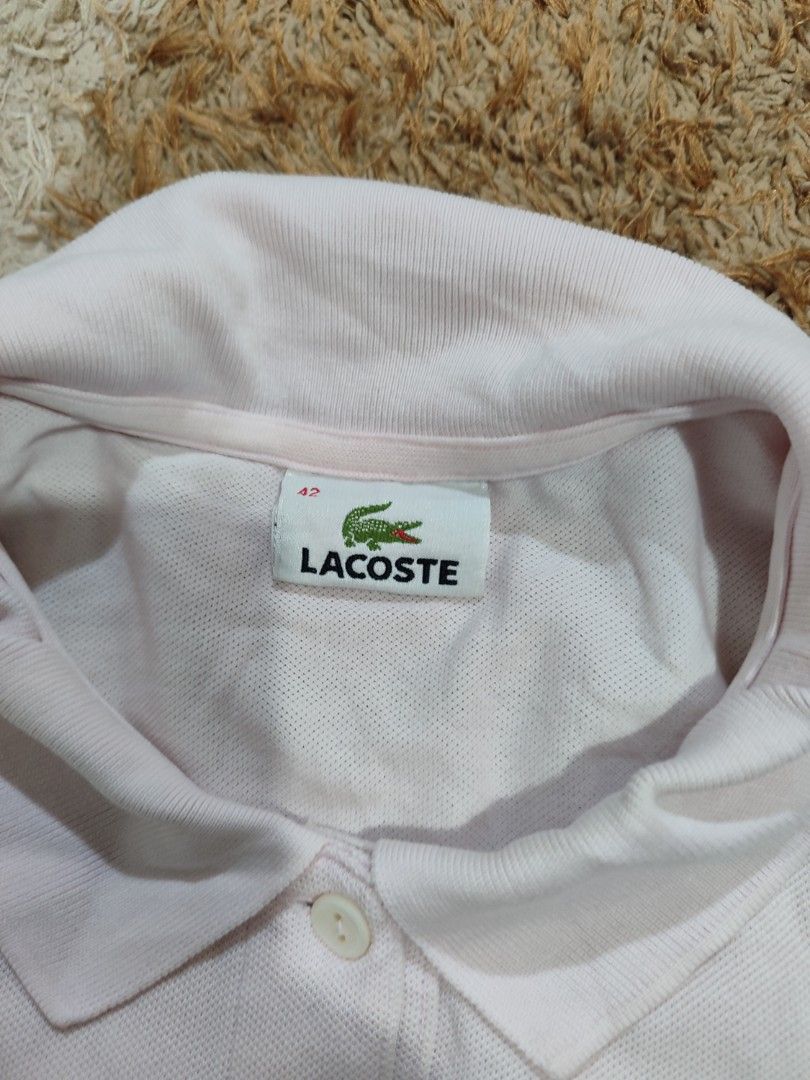 LACOSTE POLO (Category: Shirts) located in Pagadian. Submitted by miraculouspat (Listing ID 1469305127, Image 3). Description: L 22 W 17 10/10 COLOR ASNEW CONDITION AUTHENTIC NO ISSUE COLOR MAY VARY DUE TO LIGHT.